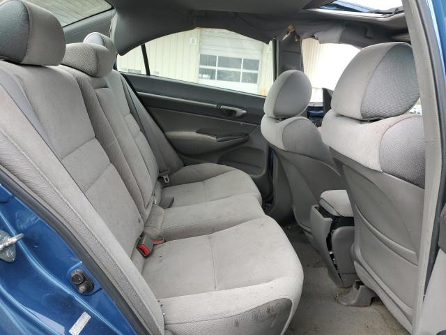 1HGFA16857L083851 - 2007 HONDA CIVIC EX BLUE photo 10