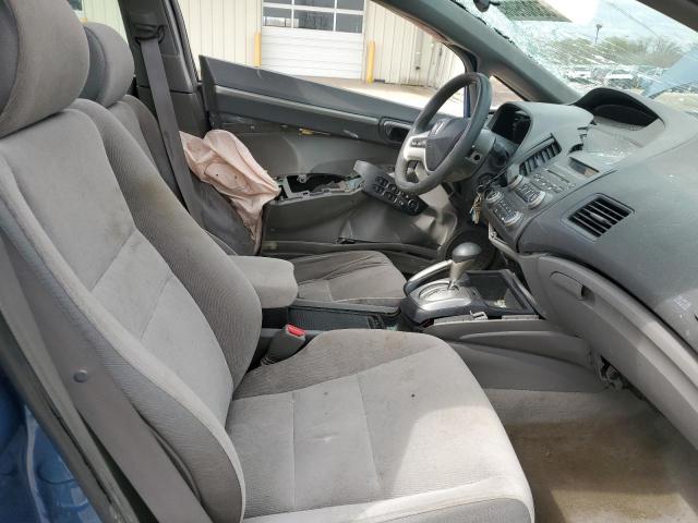 1HGFA16857L083851 - 2007 HONDA CIVIC EX BLUE photo 7