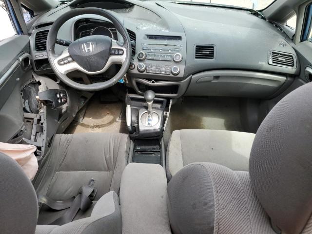 1HGFA16857L083851 - 2007 HONDA CIVIC EX BLUE photo 8