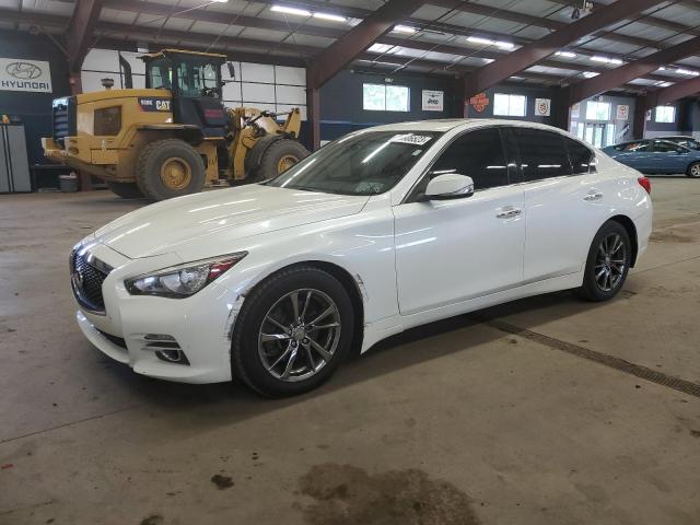 JN1EV7AP8HM742861 - 2017 INFINITI Q50 PREMIUM WHITE photo 1