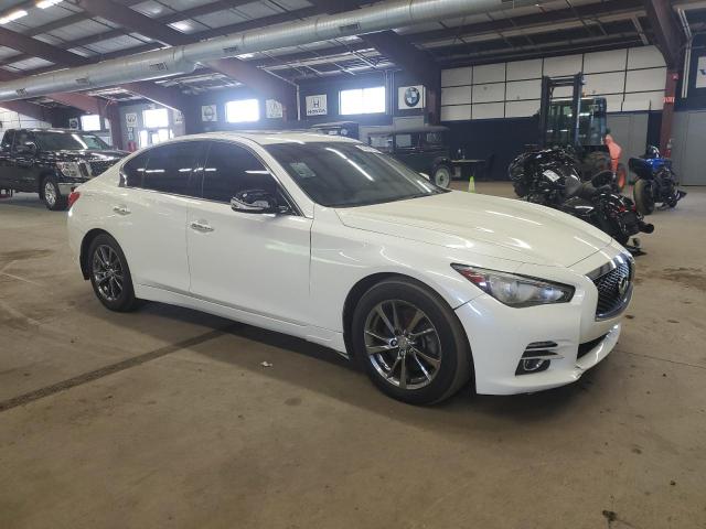 JN1EV7AP8HM742861 - 2017 INFINITI Q50 PREMIUM WHITE photo 4