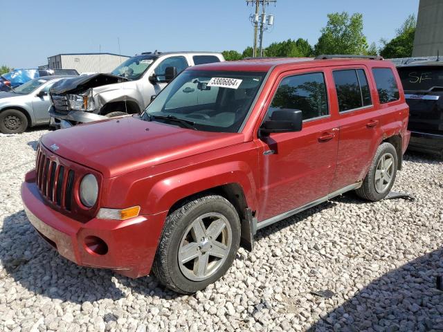 1J4NF2GB1AD522809 - 2010 JEEP PATRIOT SPORT RED photo 1