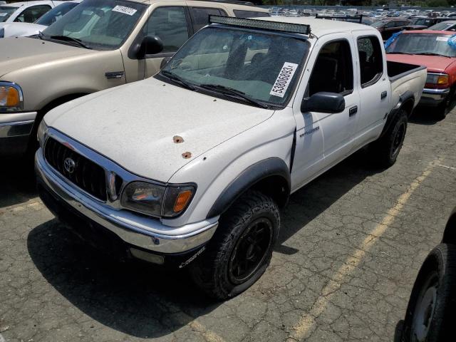 5TEGM92N72Z003917 - 2002 TOYOTA TACOMA DOUBLE CAB PRERUNNER WHITE photo 1