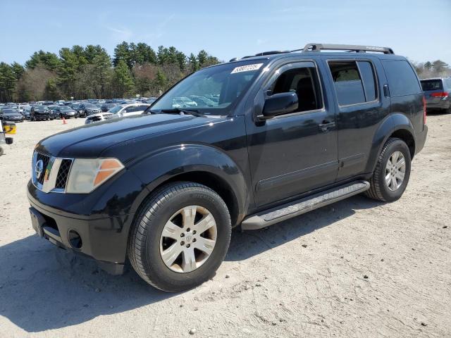 5N1AR18WX7C633991 - 2007 NISSAN PATHFINDER LE შავი ფოტო 1