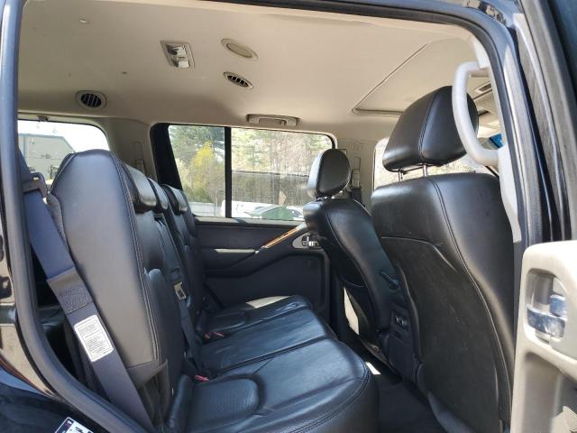 5N1AR18WX7C633991 - 2007 NISSAN PATHFINDER LE შავი ფოტო 11