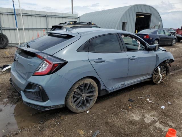 SHHFK7H47LU220194 - 2020 HONDA CIVIC SPORT TURQUOISE photo 3