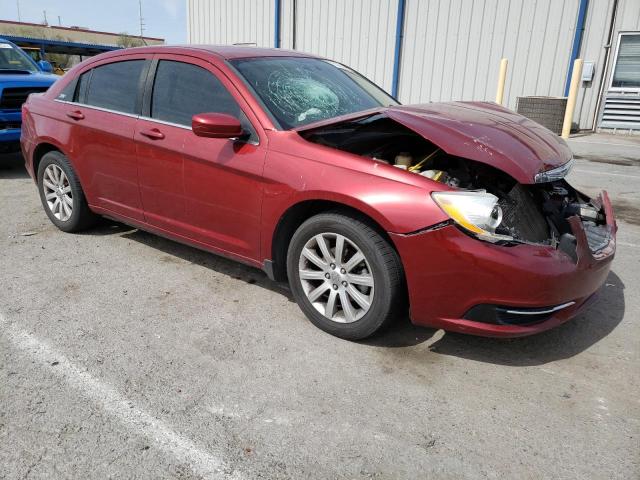 1C3CCBBB7DN672052 - 2013 CHRYSLER 200 TOURING RED photo 4