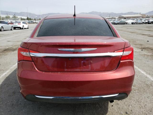 1C3CCBBB7DN672052 - 2013 CHRYSLER 200 TOURING RED photo 6