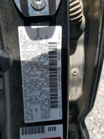 3TMJU62N38M057435 - 2008 TOYOTA TACOMA DOUBLE CAB PRERUNNER BLACK photo 12