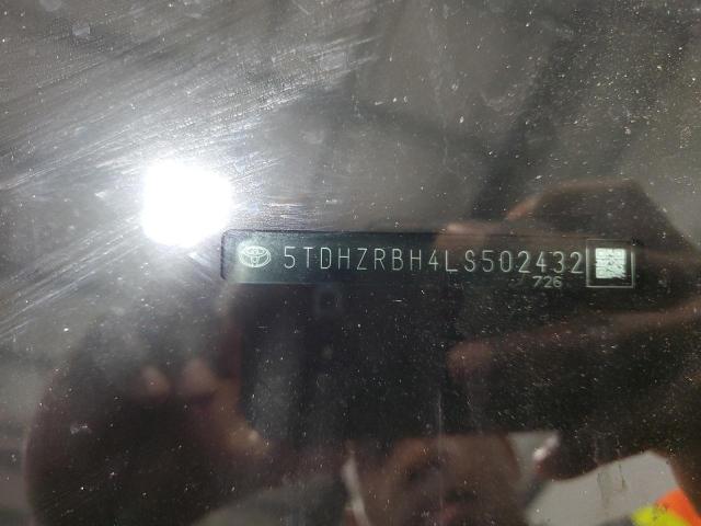 5TDHZRBH4LS502432 - 2020 TOYOTA HIGHLANDER XLE GRAY photo 13