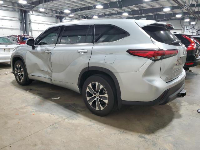 5TDHZRBH4LS502432 - 2020 TOYOTA HIGHLANDER XLE GRAY photo 2