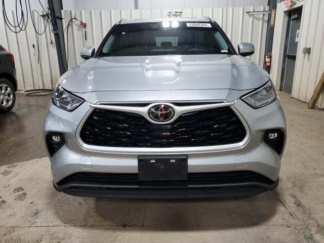 5TDHZRBH4LS502432 - 2020 TOYOTA HIGHLANDER XLE GRAY photo 5