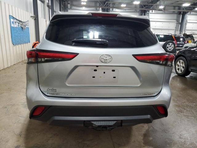 5TDHZRBH4LS502432 - 2020 TOYOTA HIGHLANDER XLE GRAY photo 6