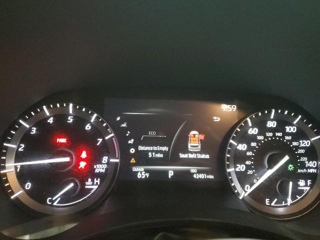 5TDHZRBH4LS502432 - 2020 TOYOTA HIGHLANDER XLE GRAY photo 9