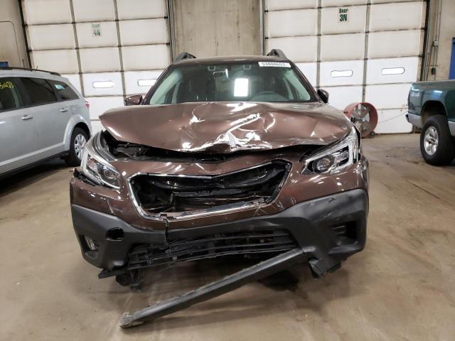 4S4BTGND1M3139428 - 2021 SUBARU OUTBACK LIMITED XT BROWN photo 5