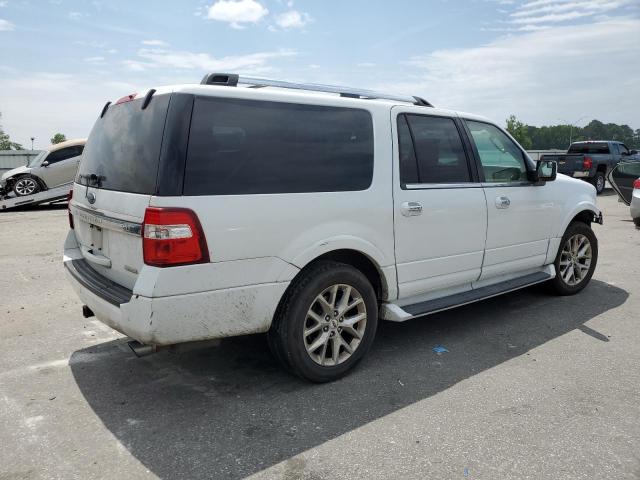 1FMJK1KT4GEF46241 - 2016 FORD EXPEDITION EL LIMITED WHITE photo 3