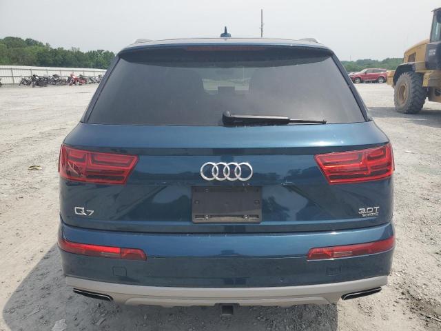 WA1VAAF79JD022662 - 2018 AUDI Q7 PRESTIGE BLUE photo 6
