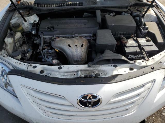 4T1BE46K09U845412 - 2009 TOYOTA CAMRY BASE WHITE photo 11