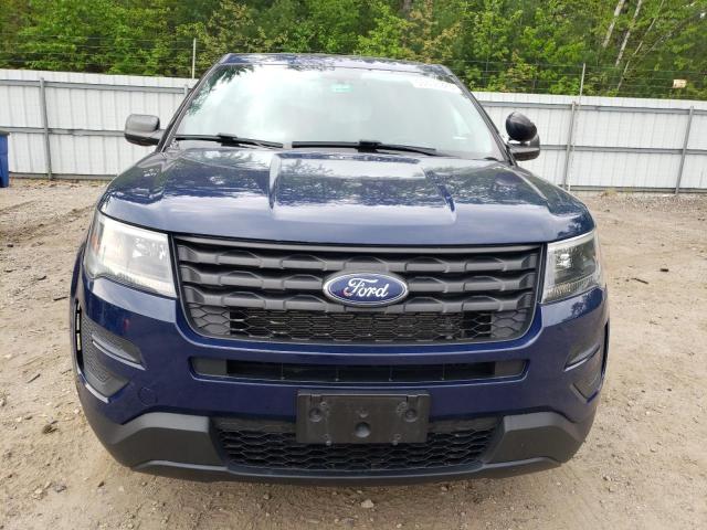 1FM5K8AR6HGD72162 - 2017 FORD EXPLORER POLICE INTERCEPTOR BLUE photo 5