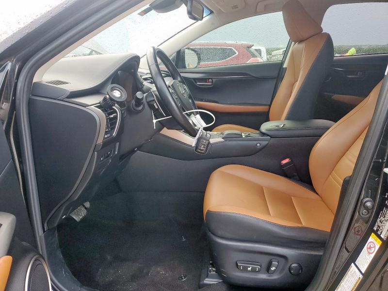 JTJYARBZ3J2086892 - 2018 LEXUS NX 300 BASE შავი ფოტო 7