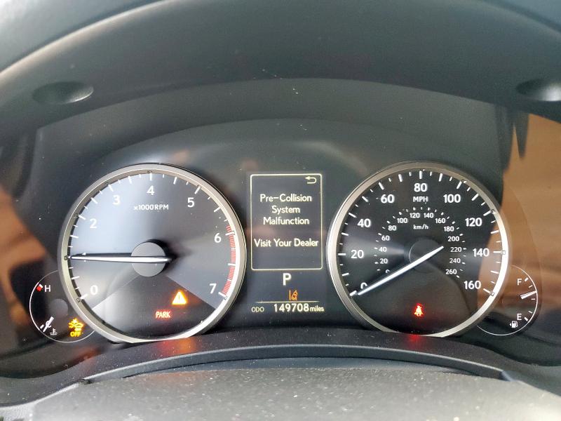 JTJYARBZ3J2086892 - 2018 LEXUS NX 300 BASE შავი ფოტო 9