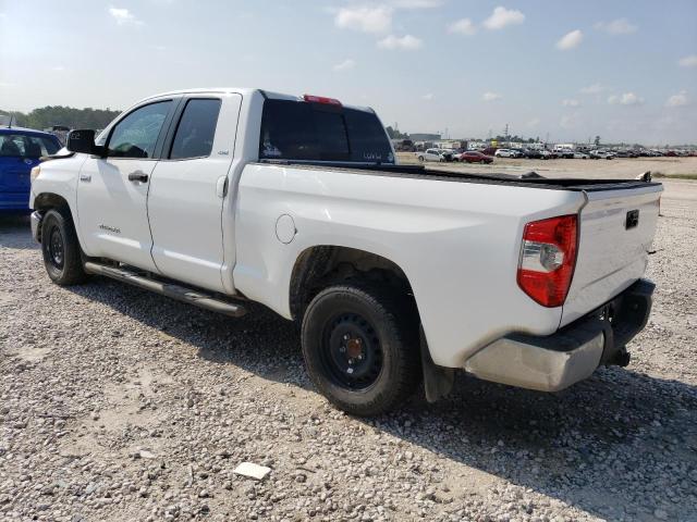 5TFRY5F18EX155715 - 2014 TOYOTA TUNDRA DOUBLE CAB SR/SR5 WHITE photo 2