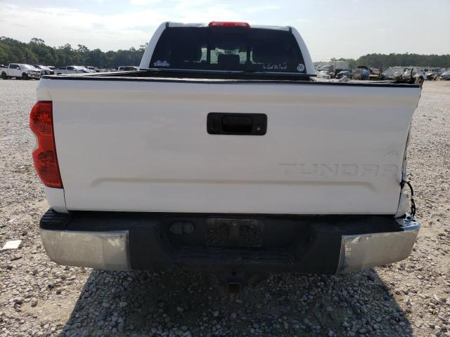 5TFRY5F18EX155715 - 2014 TOYOTA TUNDRA DOUBLE CAB SR/SR5 WHITE photo 6