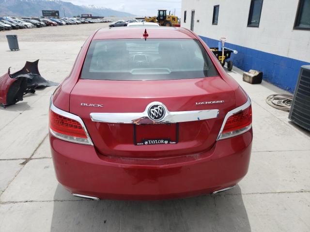 1G4GJ5E32CF361044 - 2012 BUICK LACROSSE TOURING RED photo 6