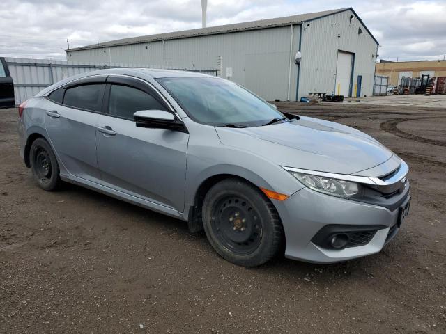 2HGFC1F4XGH107596 - 2016 HONDA CIVIC EX SILVER photo 4