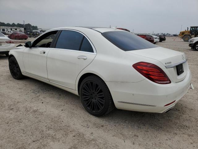 WDDUG8CB6GA209228 - 2016 MERCEDES-BENZ S 550 WHITE photo 2