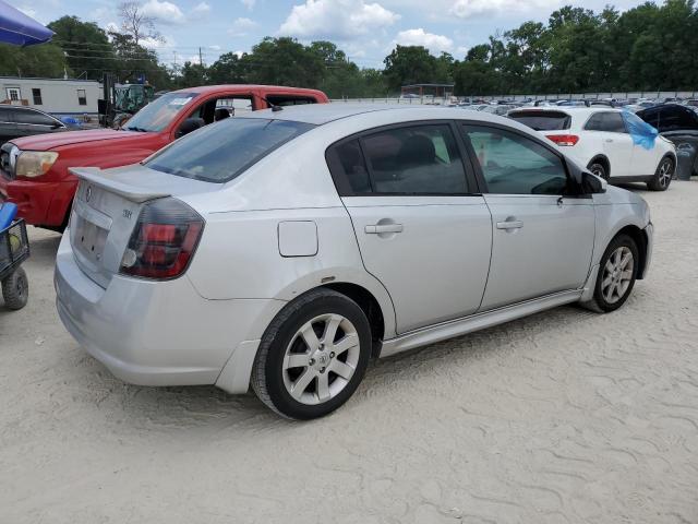 3N1AB6AP6CL755399 - 2012 NISSAN SENTRA 2.0 SILVER photo 3