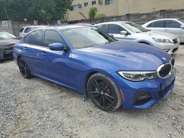 3MW5R1J03L8B06708 - 2020 BMW 330I BLUE photo 4