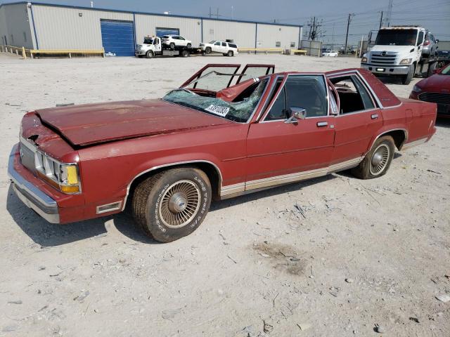 2FABPB74FKX159121 - 1989 FORD LTD CROWN MAROON photo 1