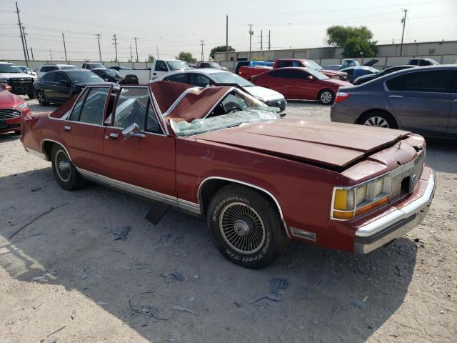 2FABPB74FKX159121 - 1989 FORD LTD CROWN MAROON photo 4