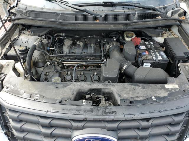 1FM5K8AR4JGA20672 - 2018 FORD EXPLORER POLICE INTERCEPTOR أبيض صورة 12