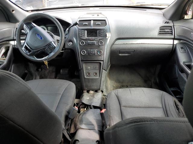 1FM5K8AR4JGA20672 - 2018 FORD EXPLORER POLICE INTERCEPTOR أبيض صورة 8