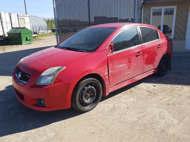 3N1CB6AP4CL640311 - 2012 NISSAN SENTRA SE-R SPEC V RED photo 1