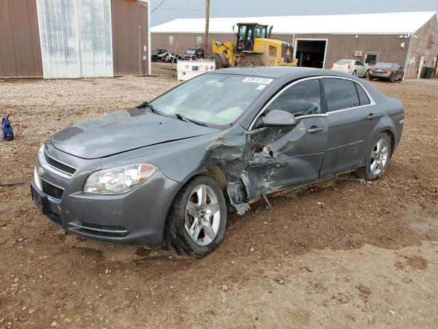 1G1ZH57B49F200659 - 2009 CHEVROLET MALIBU 1LT GRAY photo 1