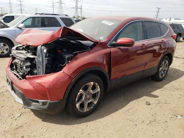 2HKRW2H80HH640350 - 2017 HONDA CR-V EXL RED photo 1