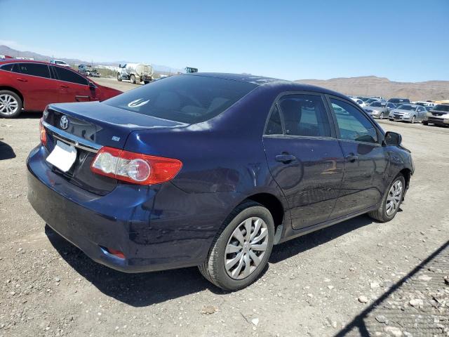 2T1BU4EE9CC782785 - 2012 TOYOTA COROLLA BASE BLUE photo 3