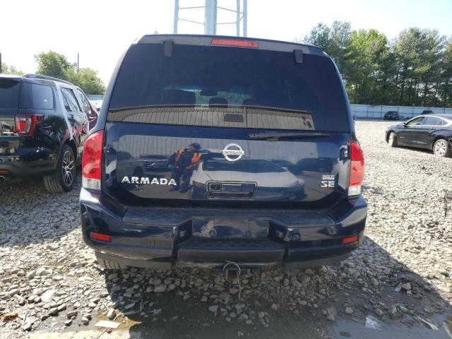 5N1AA08C48N603477 - 2008 NISSAN ARMADA SE BLUE photo 6