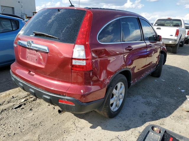 JHLRE48747C099693 - 2007 HONDA CR-V EXL RED photo 3