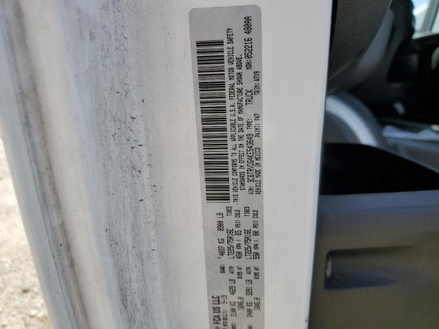 3C6TRVDG4KE543649 - 2019 RAM PROMASTER 2500 HIGH WHITE photo 13