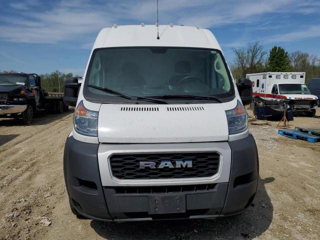 3C6TRVDG4KE543649 - 2019 RAM PROMASTER 2500 HIGH WHITE photo 5