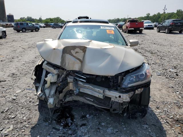 1HGCR3F85DA017315 - 2013 HONDA ACCORD EXL TAN photo 5