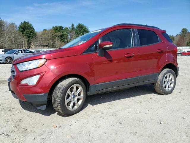 MAJ6S3GL3KC280882 - 2019 FORD ECOSPORT SE წითელი ფოტო 1