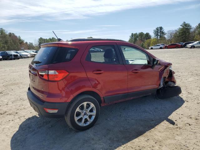 MAJ6S3GL3KC280882 - 2019 FORD ECOSPORT SE წითელი ფოტო 3