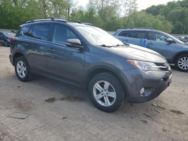 JTMRFREV6ED093699 - 2014 TOYOTA RAV4 XLE GRAY photo 4