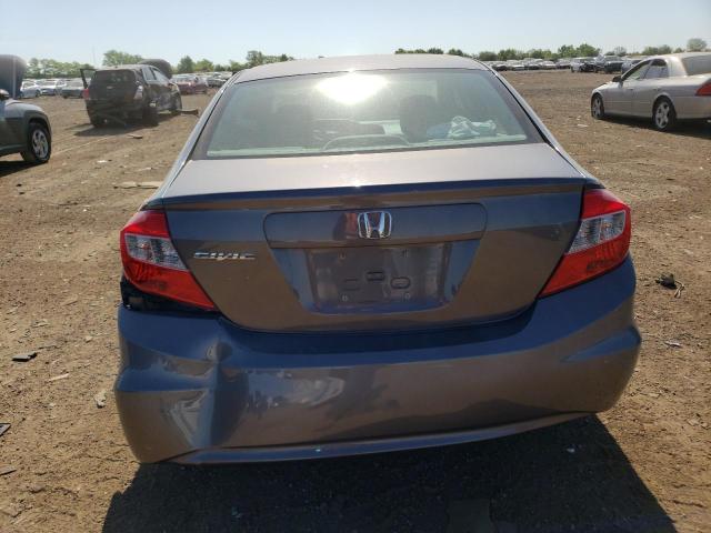 19XFB2F90CE008911 - 2012 HONDA CIVIC EXL GRAY photo 6