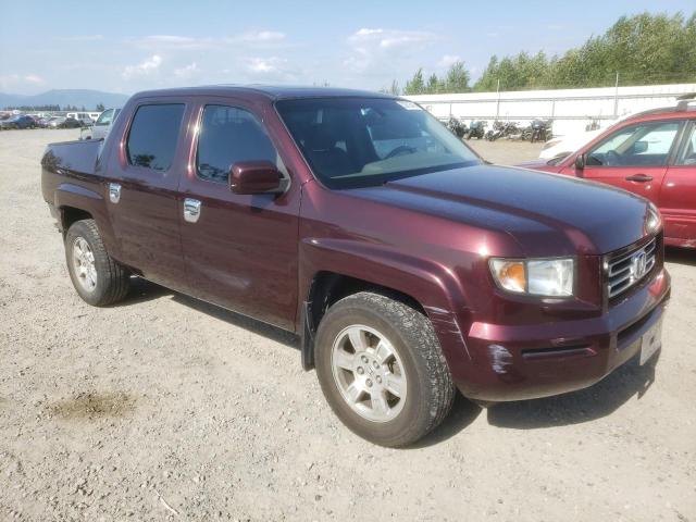 2HJYK16568H500849 - 2008 HONDA RIDGELINE RTL MAROON photo 4